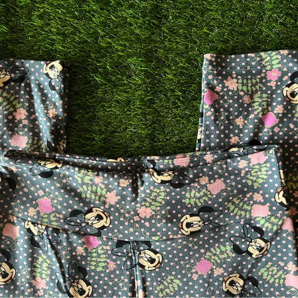 LuLaRoe Disney Minnie Mouse Leggings OS - Picture 3 of 6